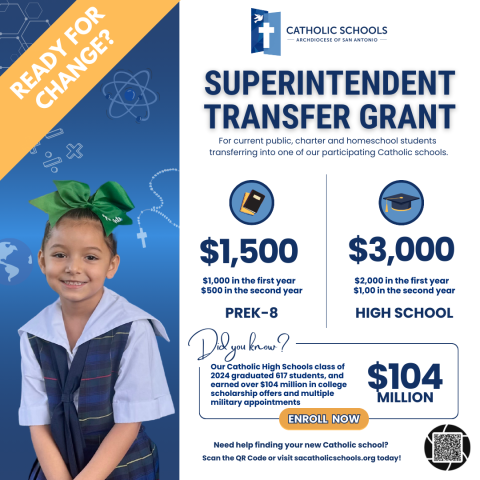 Superintendent Transfer Grant- Enroll Today!