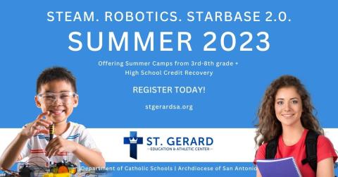 STEAM, ROBOTICS Summer 2023 at St Gerard